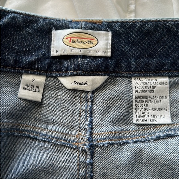 CUTE TALBOTS DENIM SKIRT IN SIZE 2 - Picture 4 of 4